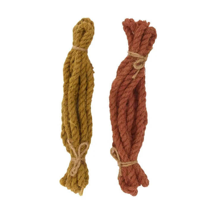 Seil Jute natur Ø14x13,5cm Gemischt grau