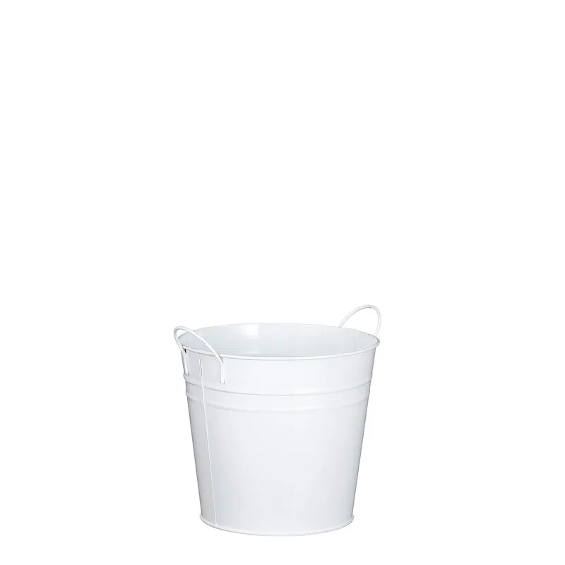 Joey Topf rund weiß - h15xd16cm