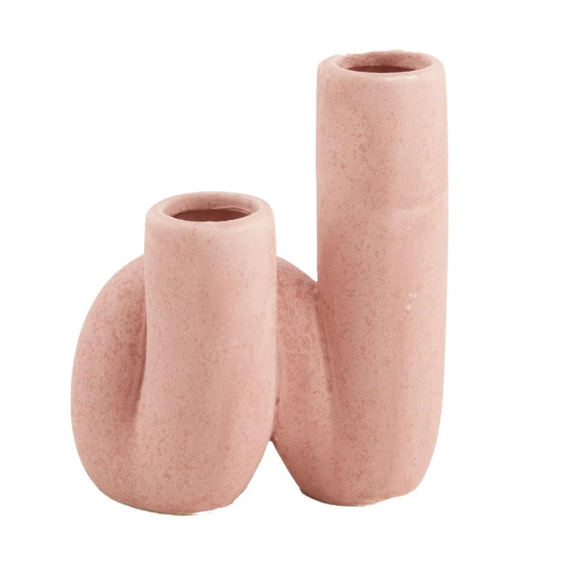 Vase Porzellan 10.2x5.8x12.5cm Weiß
