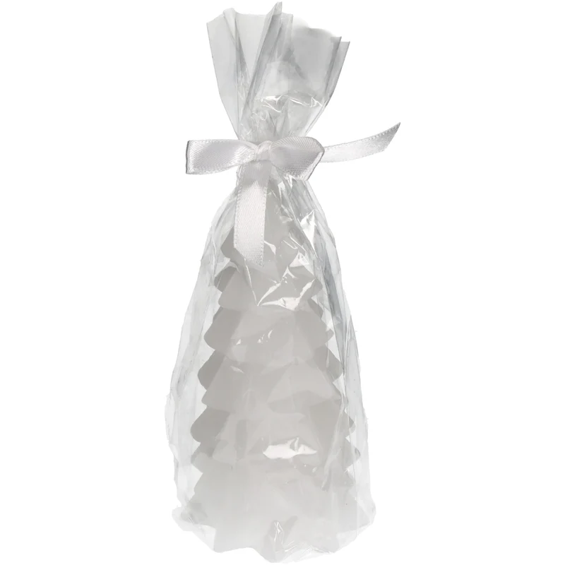 Candle Tree Wax White 6.5x6.5x12.5cm