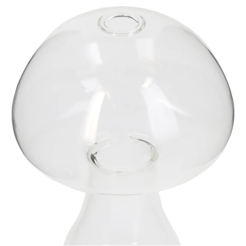Vase Pilz Glas Klar 9.5x9.5x13cm