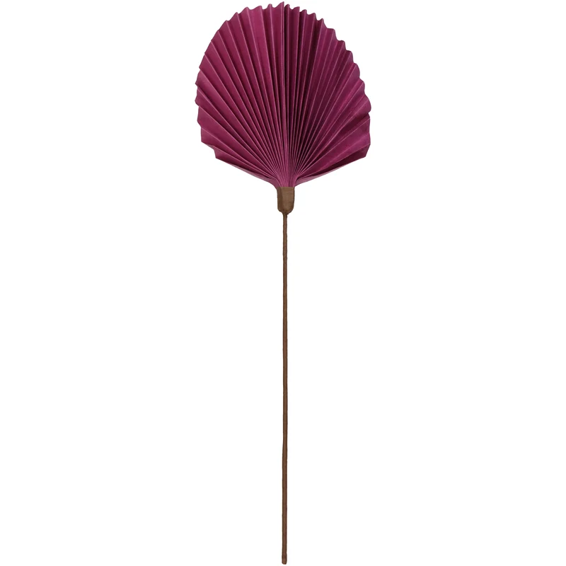 Blatt Zweig Papier Rosa 55cm