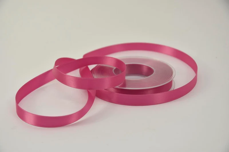 Satinband 15 mm x 25 m hellgrau