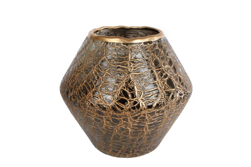 Pflanzgefäß Zement Astrid Ø9x7cm Terrakotta