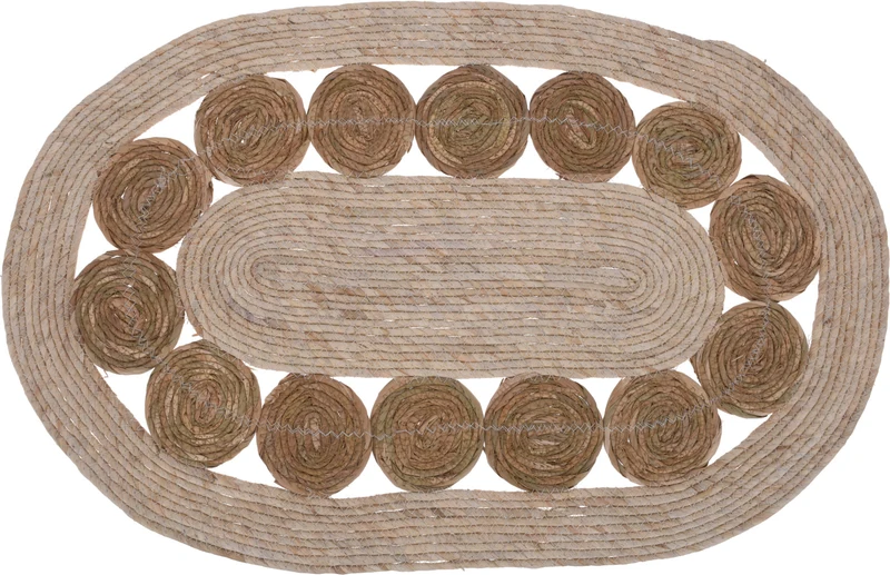 Tablett "Wessel" L altgold Metall 31x20x3cm