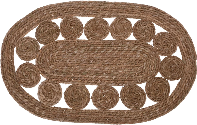 Tablett "Jolijn" Altmessing quadratisch Metall 25x25x5cm
