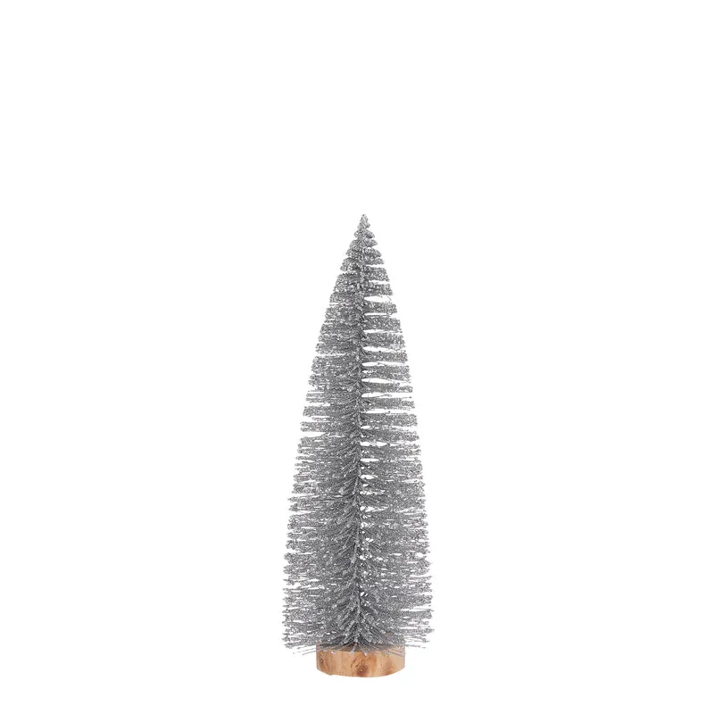 Baum silber - h40xd12cm