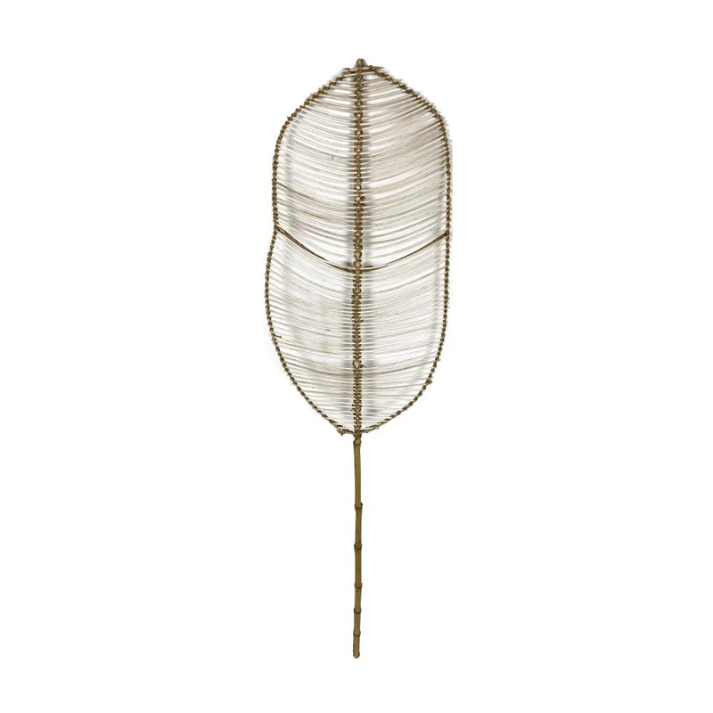 Wereldbol op voet S crème/goud 12x12x23cm