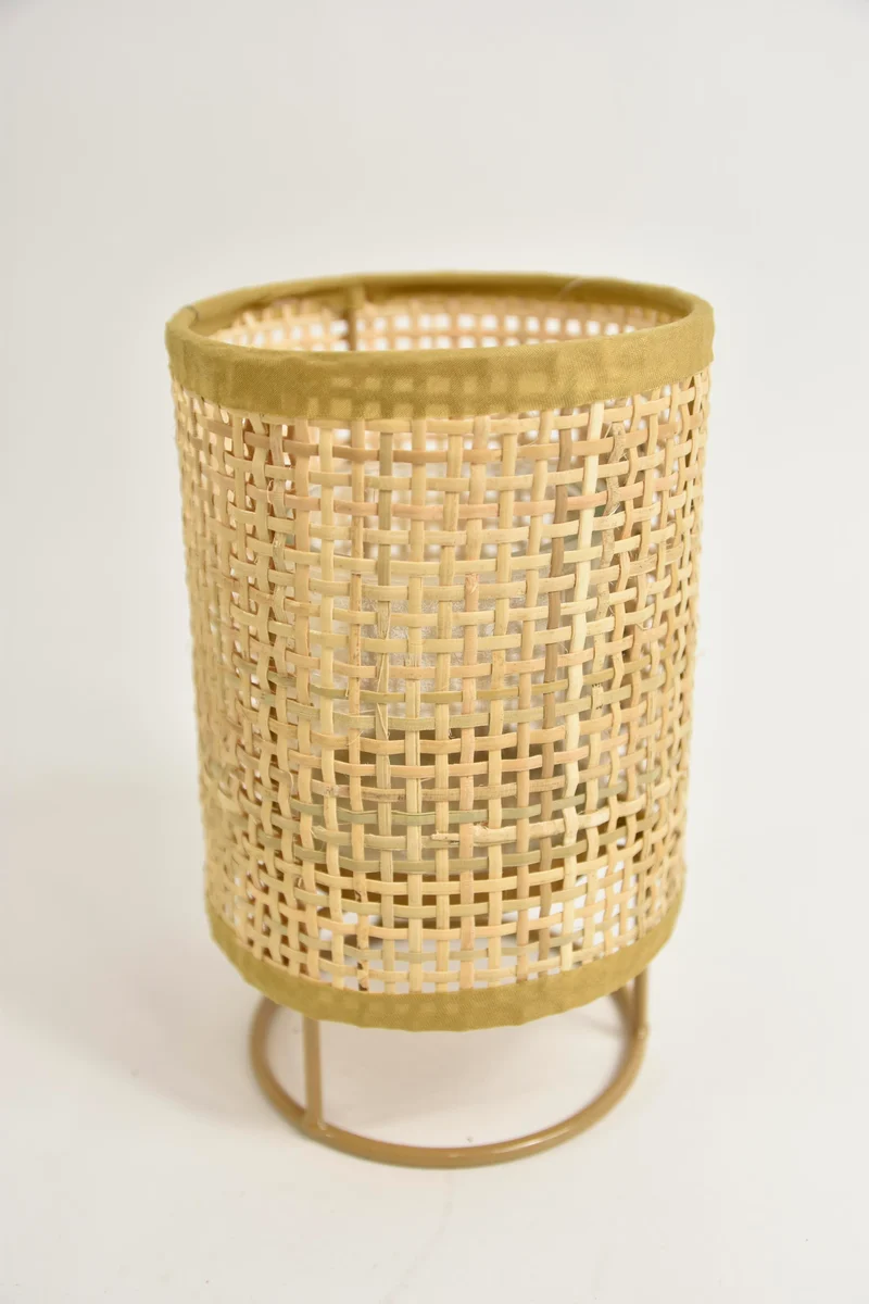 Metall-Weihnachtsbaum-Etagere mit Schilfschale 33x24x43cm antik