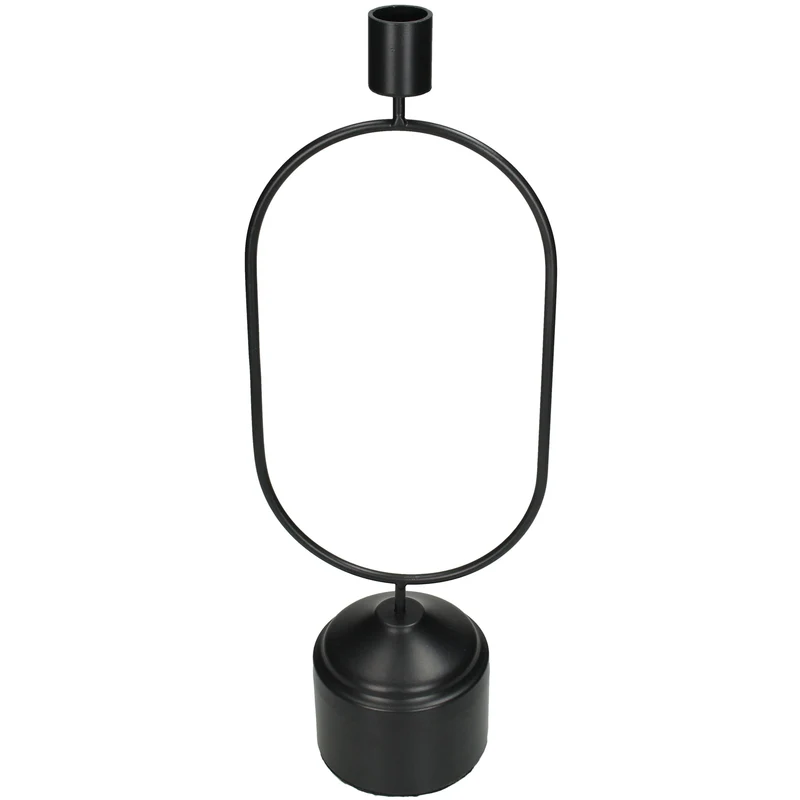 Tisch ''Webbing'' XL rund D41,5 H41,5cm natur/schwarz