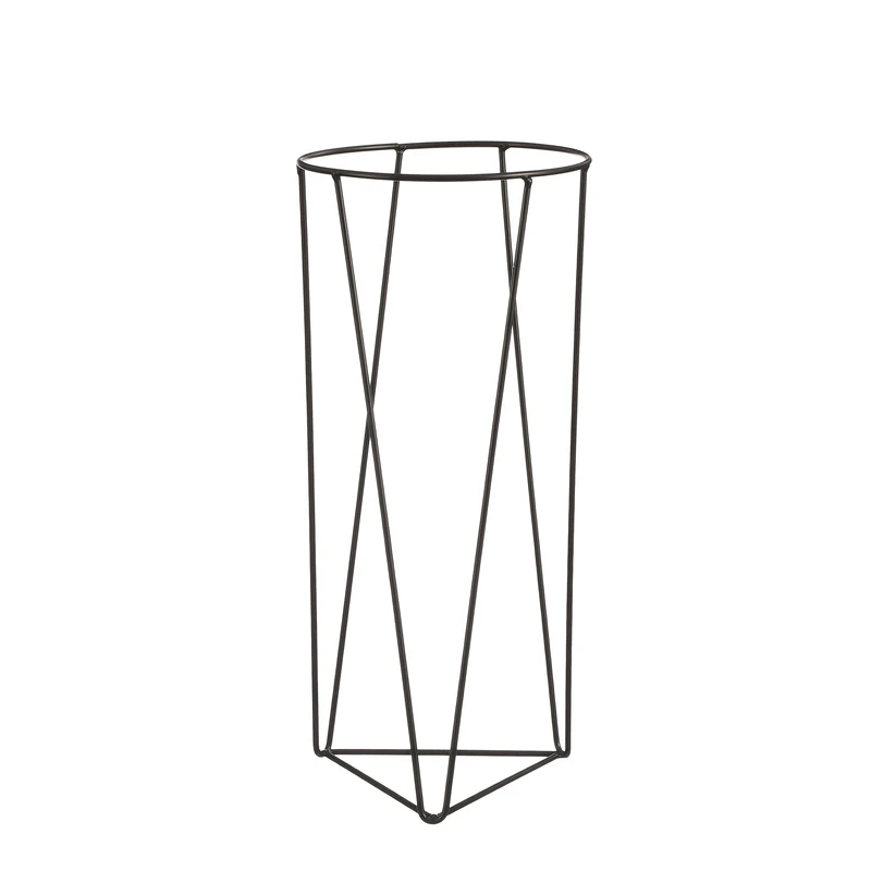 Seilrolle mit Hanfseil Gusseisen 55x11x4cm Dunkelbraun