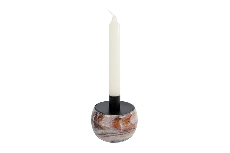 ANKER DECORATIE OP VOET 41x29x13CM ALUMINIUM