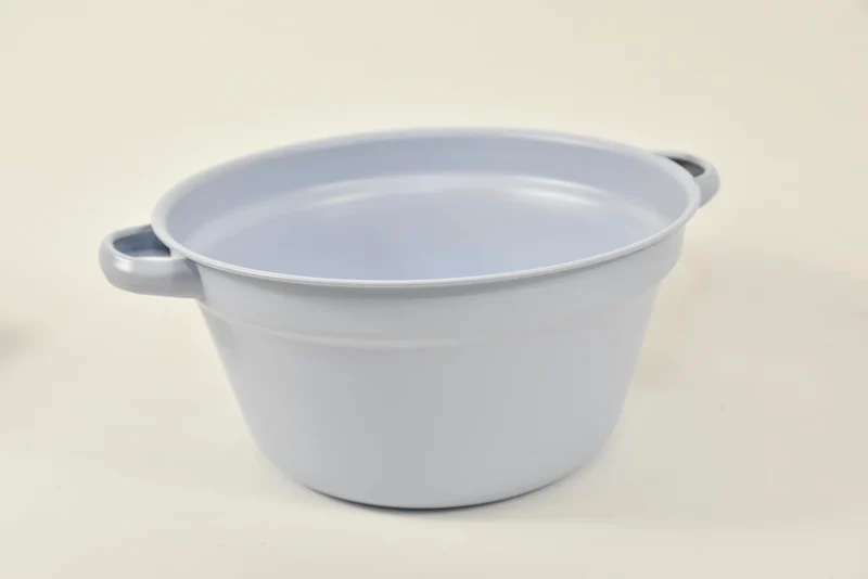 Zinkwanne mit Griffen oldlook D21 H11cm