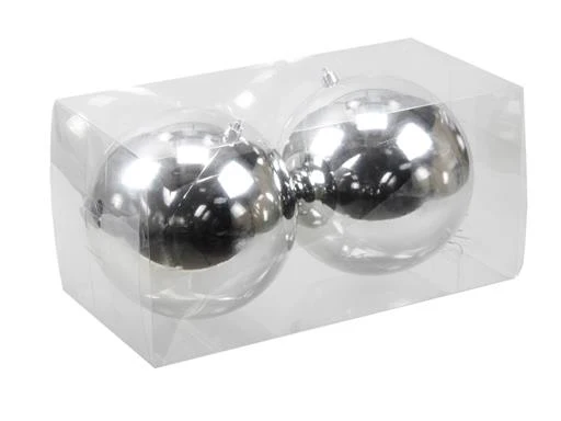 PET 18x6 Glitzersterne/Draht weiß 40 mm