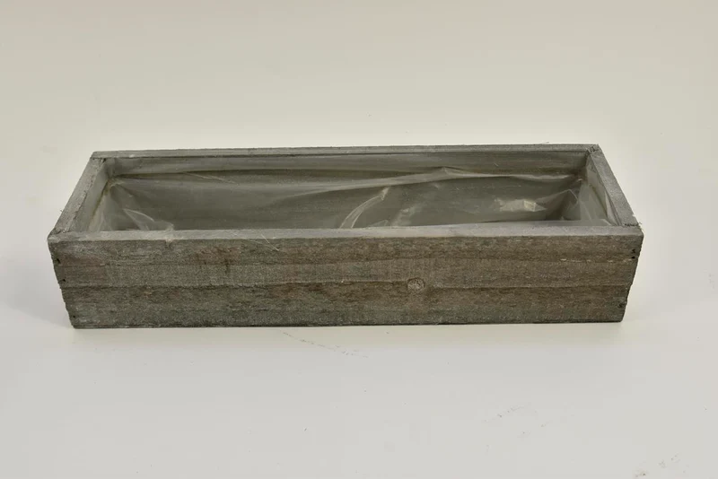 Rindenschale 25x25x4cm Natur-wash