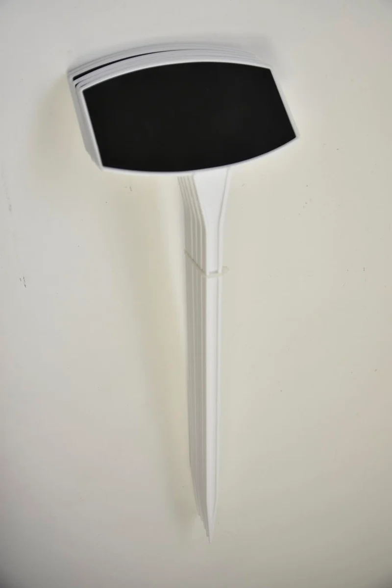 Canvasdoek kerstboomprint met 40 LED 65x107cm werkt op 3x AA
