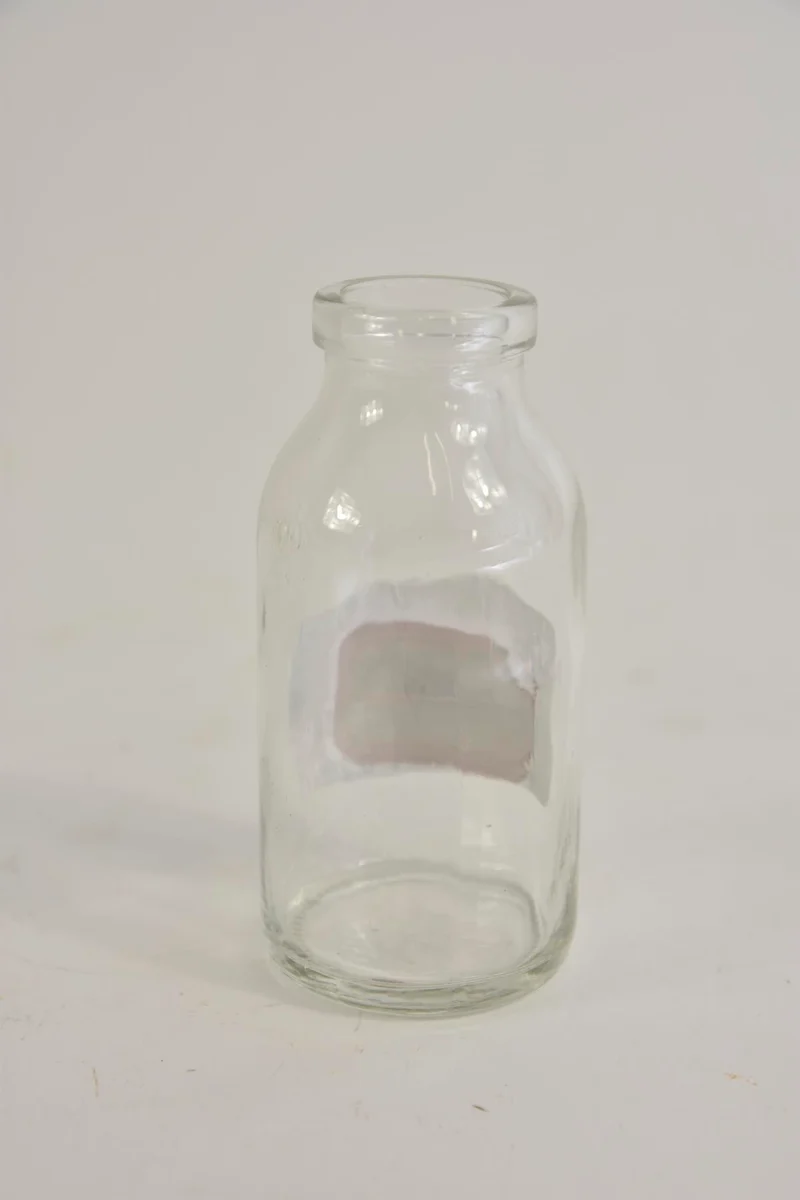 Glasflasche BALI klar D7 H10cm