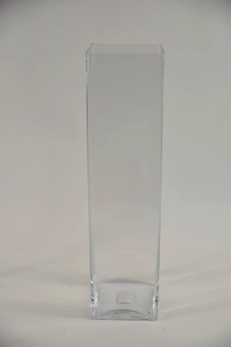 Glasvase Quadratisch (H)55x(L)14x(L)14cm CF