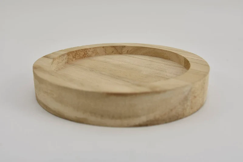 Holztablett/Unterteller natur 15cm