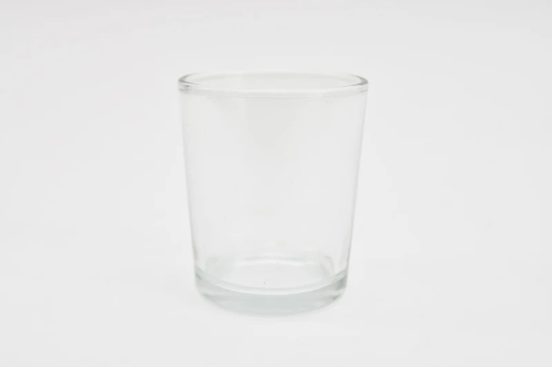 Schachtel mit 24 Waxine Glas gerade klar D5,5 H6,5cm