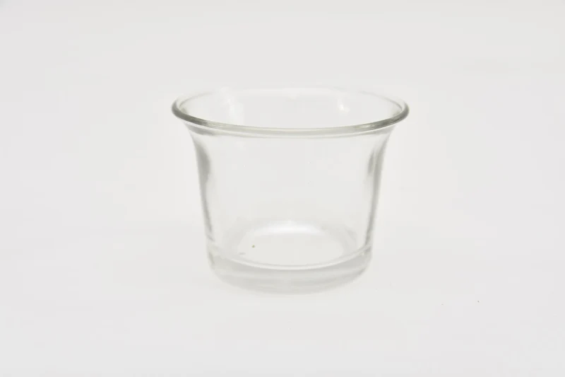 Schachtel mit 24 Waxine-Gläsern, klar, D6,7 H4,5cm