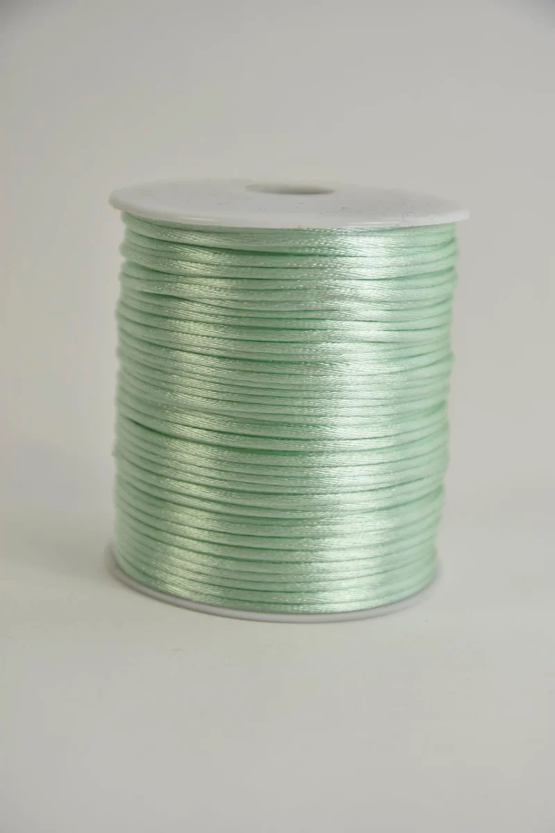 Mäuseschwanz 2mm x 100mtr pastellfarben mint
