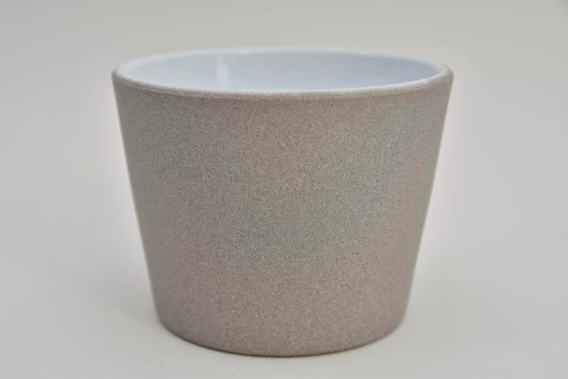Konische Topf Sand Greige 10 cm Serie 440