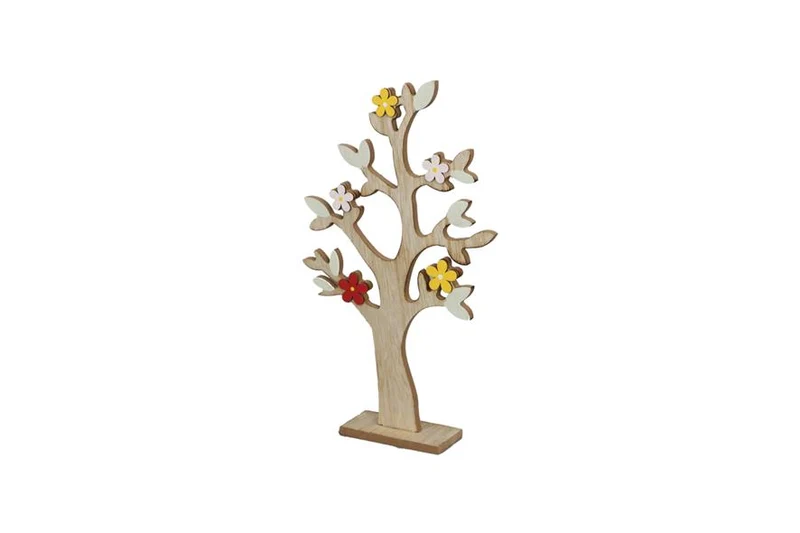 Holzbaum 23x40,5x6cm Multi