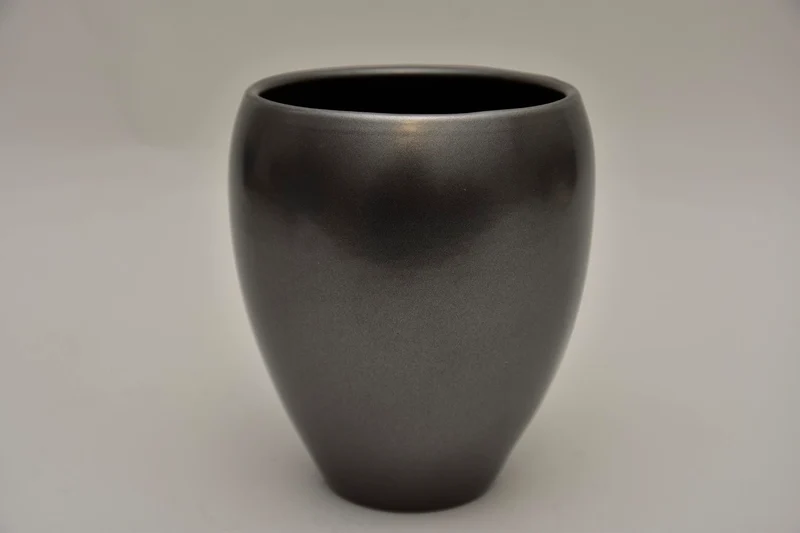 Vase Bowl, 19 cm - Graphit