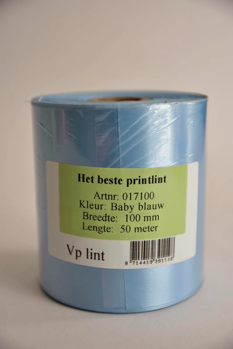 Vp Seil Baby blauw 100mm x 50m
