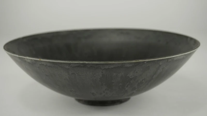 Schale grau D22 H6cm