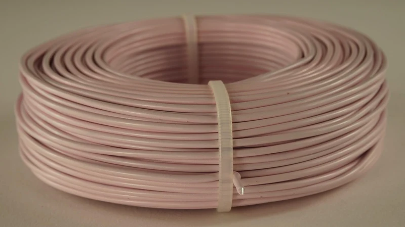 Aluminiumdraht Pastellrosa 2mm 60mtr 500gr