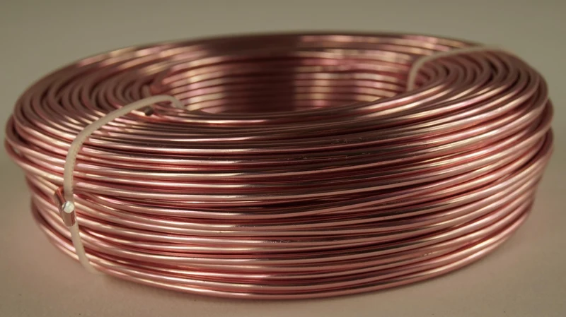 Aluminiumdraht rosa 0,5kg