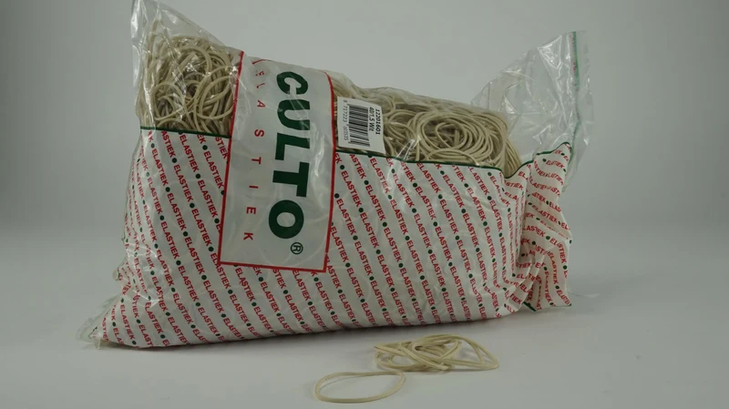 Gummibänder 40x1,5mm weiß 1kg