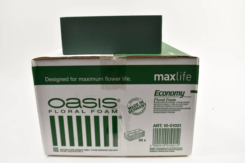 Box mit 20 Blöcken Schaumstoff Standard