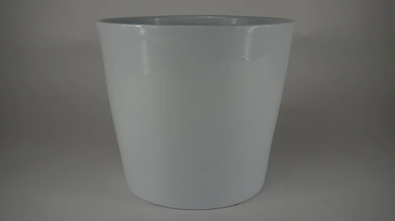 Konische Vase Glanzweiß 26 cm Serie 440