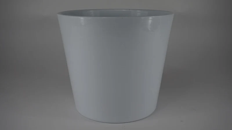 Konische Vase Glanzweiß 23 cm Serie 440