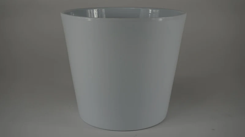 Konische Vase Glanzweiß 19 cm Serie 440